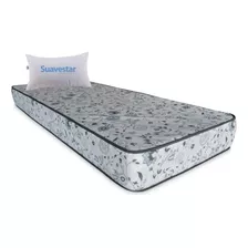 Pack Almohada + Colchon Suavestar Extra 1 Plaza 80x190x18