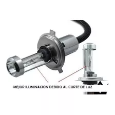 Hid H4 Bixenon Foco Metalico 35w Alta Duracion Mejor Corte