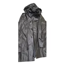 Traje Piloto Campera Y Pantalon De Lluvia Para Pesca Negro