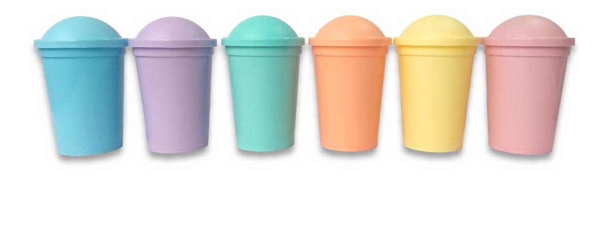 Vasos Plasticos Souvenirs Colores Surtidos X 35 U - Lollipop