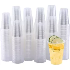 Vaso Descartable Plastico Transparente 200cc- Pack X100u