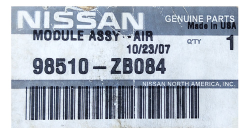 Bolsa De Aire Para Volante Nissan Altima 2004-2007 Nueva Foto 6