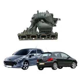 Coletor Admissao Peugeot 307 2.0 Flex 2007 A 2012