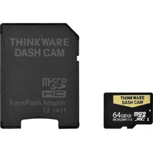 Thinkware 64gb Dash Cam Uhs-i Microsdxc Card With Sd Adapter