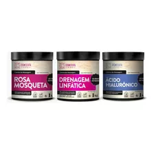 Kit Creme Massagem Cosmeceuta 1kg - 3 Tipos 