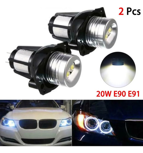 Bombilla Led 10w Angel Eyes Para Bmw E90 E91 3 Serie 325i Foto 7