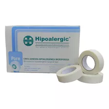 Cinta Adhesiva Hipoalergénica Microporosa 1,25cm X 9m X 24u