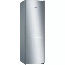 Refrigerador Heladera Bosch 324 Litros Color Gris Aglimoy