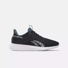 Zapatilla Reebok Mujer Fluxlite Negro Con Azul