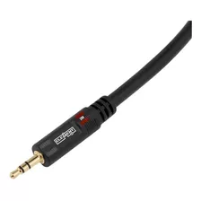 Cable De 3,5 Mm A Mini Estereo De 3,5 Mm, 2 M/negro