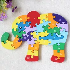 Rompe Cabezas Puzzle Y Numeros Niñ@s Colores