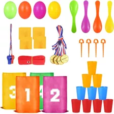 Kit Juego Infantiles Fiesta Animación Cumpleaños Divertido