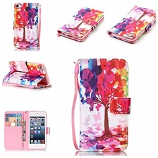 iPod Touch 5 Case, iPod Touch 6 Case, Dteck Slim Pu Leather