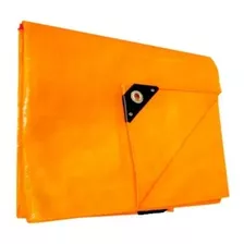 Lona Impermeable Goldex Super Reforzada Naranja 8 X 4 Mts