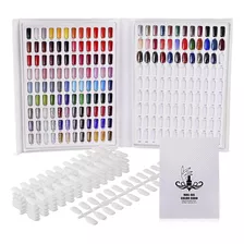 Noverlife Tabla Profesional De 216 Colores De Uas, Libro De