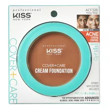 Kiss Cover+care Acf328 - Base De Maquillaje Para El Control.