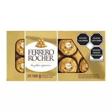 Chocolates Ferrero Rocher Cubierta Y Rellena 8pzas D