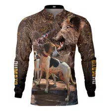 Camisa Caça Brk Caçador Du Mato Foxhound Real Tree 2 Uv50+