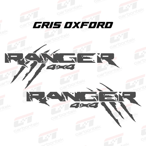 Sticker Calca 70 Cm Ford Ranger 4x4 Garra Kit Laterales Caja Foto 8