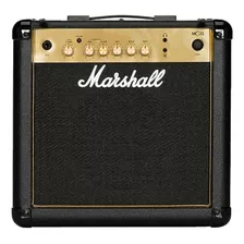Amplificador De Guitarra Mg15 Marshall Mg15g, Color Dorado, Negro, 110 V/220 V