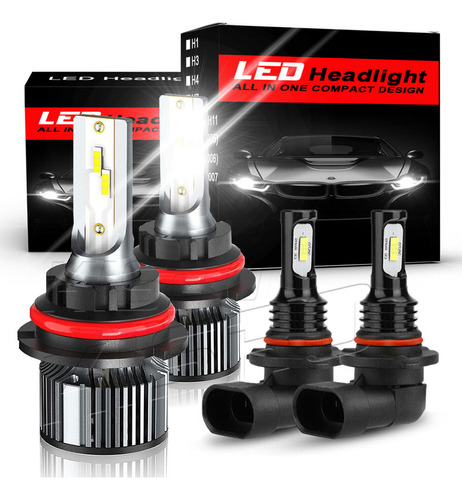 28000lm Kit De Focos Led 9008 H13 Para Ford Haz Alto Y Bajo Ford F-150