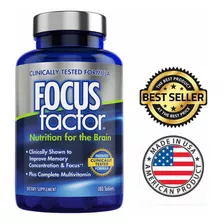 Focus Factor Brain(180 Tabletas) Hecho En E.u. Sabor Sin Sabor