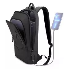 Mochila Para Hombres Mochila Delgada De Negocios Con Cargado