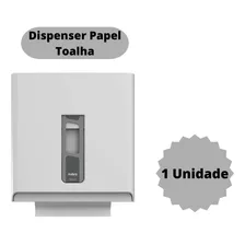 Dispense Papel Toalha Interfolhas Nobre Street Branco Parede