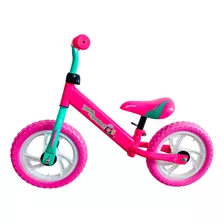Bicicleta Infantil Sem Pedal Equilibrio Balance Bike Rosa