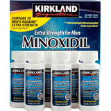 Kirkland Minoxidil 5% SoluciÃ³n TÃ³pica Tratamiento Regenerador Capilar, Formula Extra Fuerte Para Hombres. Tratamiento Para 6 Meses. Caducidad Amplia, MÃ¡xima Calidad Y Originalidad.