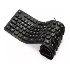 Teclado - Preto - Flexivel - Usb - Dk-14 - Dukie