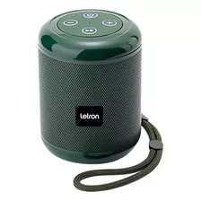 Caixa De Som Portátil Bluetooth Easy 5w Usb Fm Letron Cor Verde-escuro