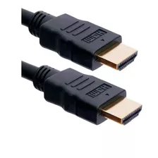 Cabo Hdmi 4k Versao 2.0 Macho Dourado 2metros