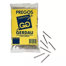 Prego Polido Com Cabeça 13x18 1kg - Gerdau