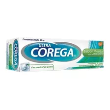 Crema Adhesiva Para Prótesis Dental Corega Menta 40 G 