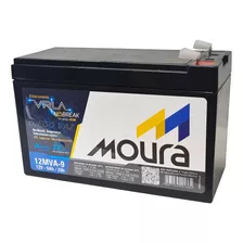 Bateria Estacionária Moura Vrla Nobreak 9ah 12v Mva-9