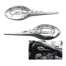 Par Adesivos Emblema Tanque Moto Shadow 600 750 1100