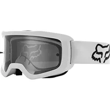 Fox Racing Main Motocross Goggle, Stray White - Lente Transp