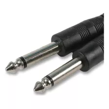 L3nz Cable Plug Audio 6.5mm 1/4 Mono - 5 Metros