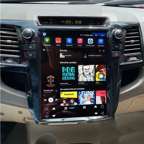 Tesla Toyota Hilux 07-15 Android Gps Radio Bluetooth Carplay Foto 4