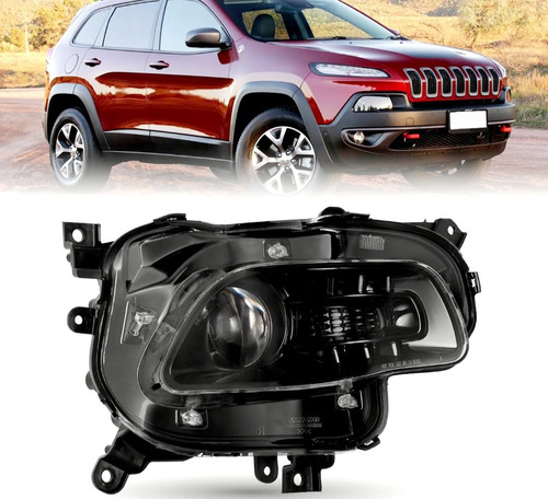 2014-2015-2016-2017-2018 Jeep Cherokee Faro Foco Unidad Rh!! Foto 2