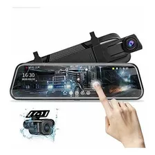 Auto, Carro, Sensor, Reve 10'' Mirror Dash Cam Night Vision 