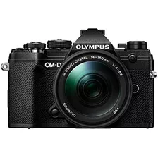 Olympus Om-d E-m5 Mark Iii Cuerpo Negro Con Kit De Lentes M.