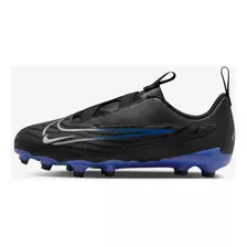 Chuteira Nike Phantom Gx Academy Infantil Campo Cor Preto Tamanho 34 Br