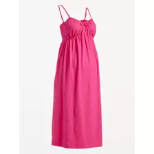 Vestido Midi Sin Mangas Maternity Fit & Flare Old Navy