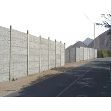 Cercos Perimétricos De Concreto Prefabricado En Cañete