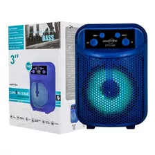 Mini Parlante Recargable 3 Gts 1349 / Bluetooth /fm / Usb