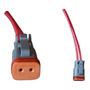 Conector Arnes Inyector Gm Tbi 2 Piezas