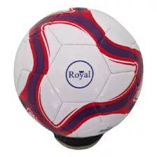 Pelota De Fútbol N5 Royal Color Azul-blanco-rojo