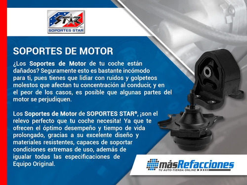 Soporte Motor Frontal Mazda 626 V6 2.5l 98-02 Soportes Star Foto 4